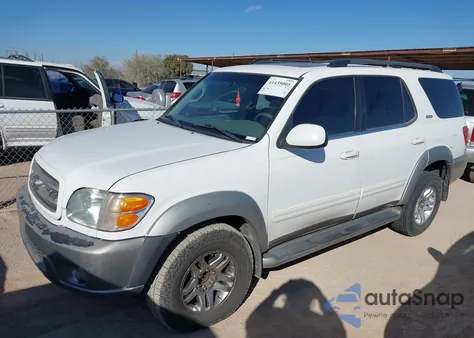 2003 Toyota Sequoia Sr5 V8 из США, поврежденный, VIN 5TDZT34A83S175777